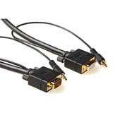 Advanced cable technology Ultra High Performance VGA + Audio extensioncable male-femaleUltra High Performance VGA + Audio extensioncable male-female (AK4987)